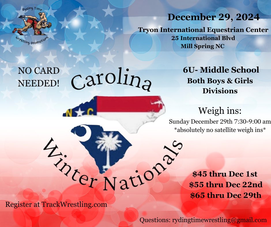 rydingtime's tweet photo. Carolina Winter Nationals December 29 @ The Tryon International Equestrian Center! https://t.co/jHLEty9UhX