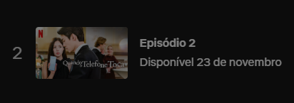 luci__rj's tweet photo. Oi @NetflixBrasil 
no meu calendário já é dia 23/11. Cadê o episódio 2, por favor? Precisamos!!! 감사합니다 #WhenThePhoneRings https://t.co/rGljNVuTnH