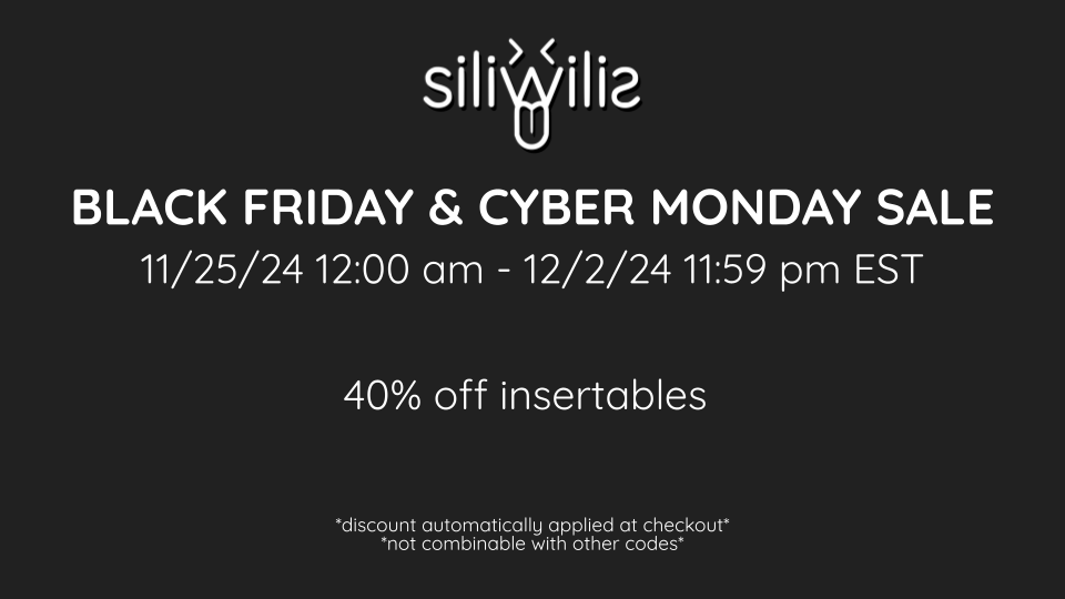 Get ready for our biggest sale of the year🦃🦃
Our BFCM sale goes live on Monday 11/25 12:00 AM EST and runs for an entire week.
SHARE THE NEWS!!!