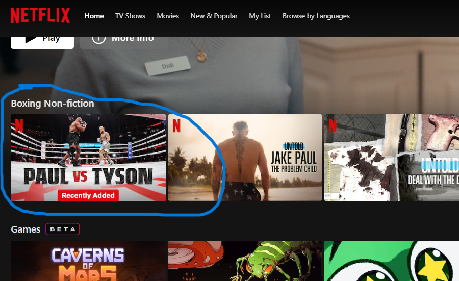albenze's tweet photo. "Non-Fiction", nice try #netflix.... #NetflixFight https://t.co/x7lONXpN2x