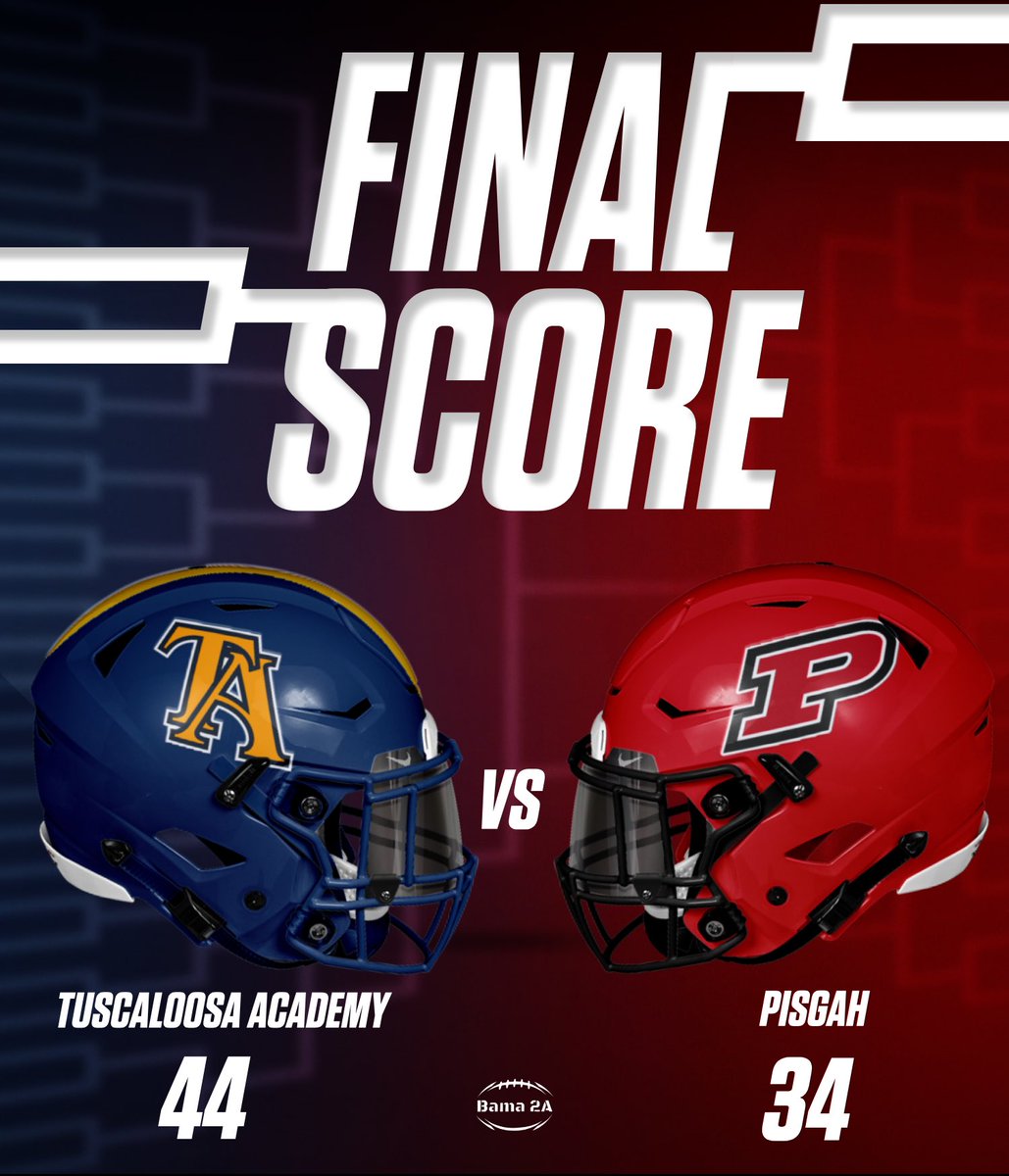 Bama_2A's tweet photo. 🚨Final Score🚨

@AHSAAUpdates 
@CM_gridiron

Sponsored by @Sidelinedesign_ ❗️ https://t.co/du1mwpAgq4
