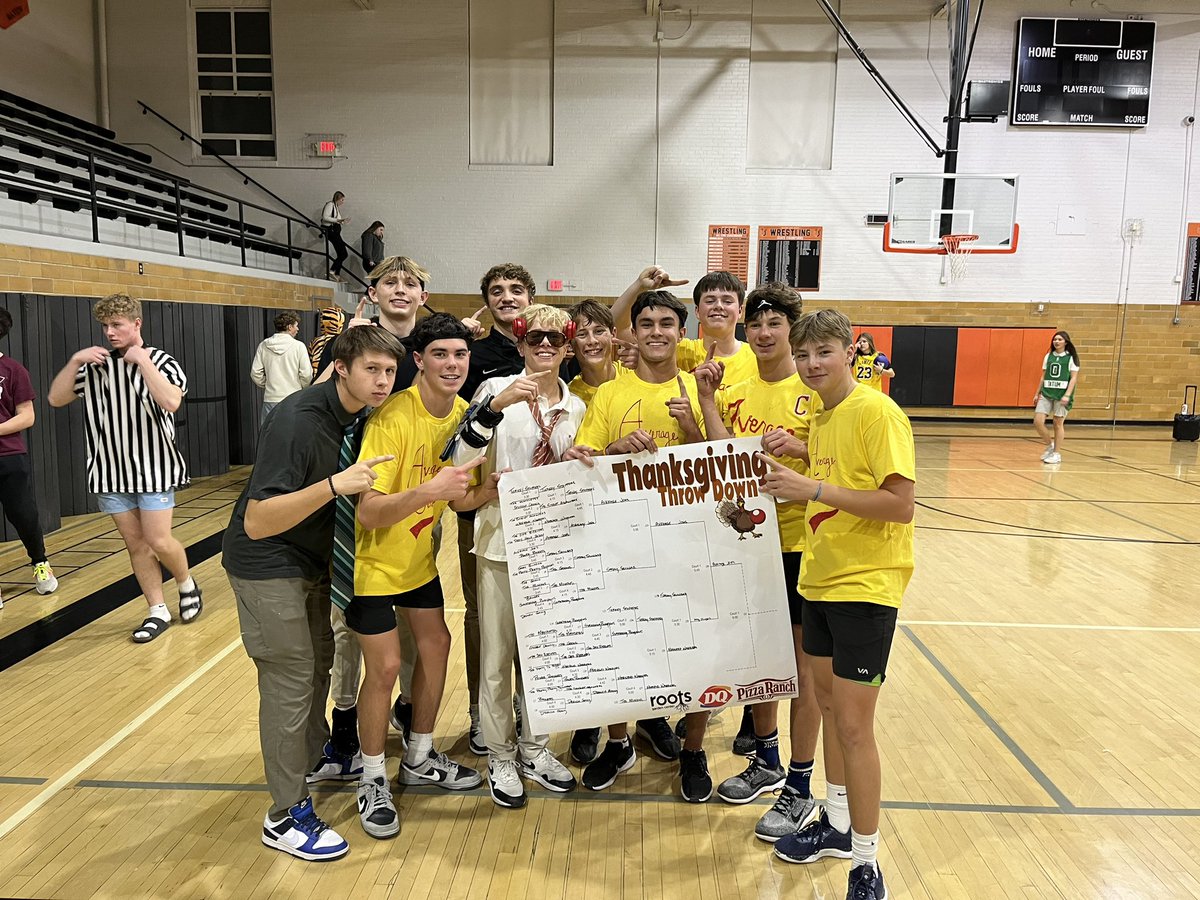 Congrats to the Thanksgiving Throwdown champions!