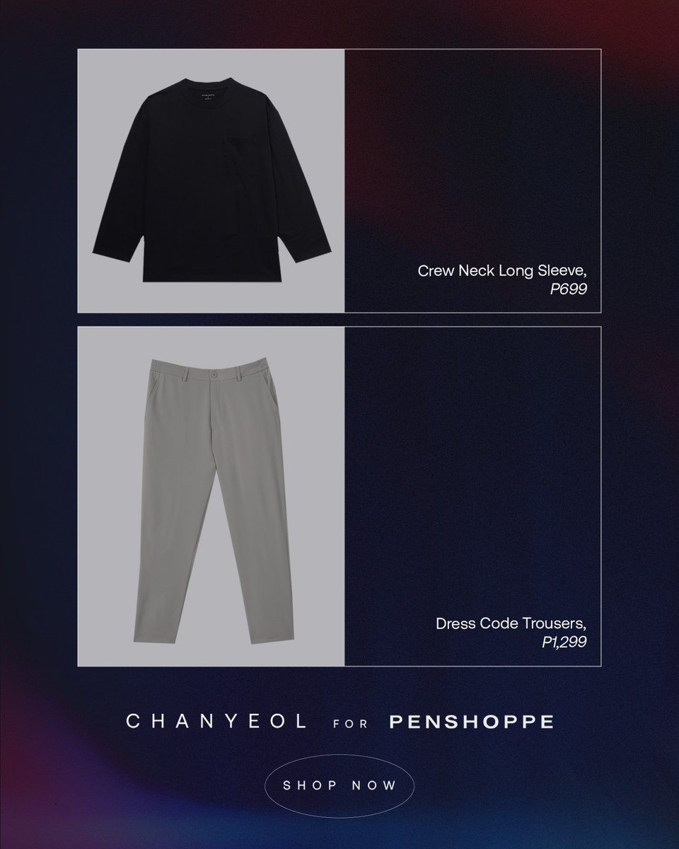 Time to celebrate 🥂 ​

Get a holiday party look that’s as cool as it is refined. Explore more party wear for men in #PENSHOPPE stores nationwide or online at 🌐 penshoppe.com​

🇵🇭 Also available in Shopee, Lazada, Zalora, and Tiktok Shop​

#PENSHOPPExCHANYEOL
