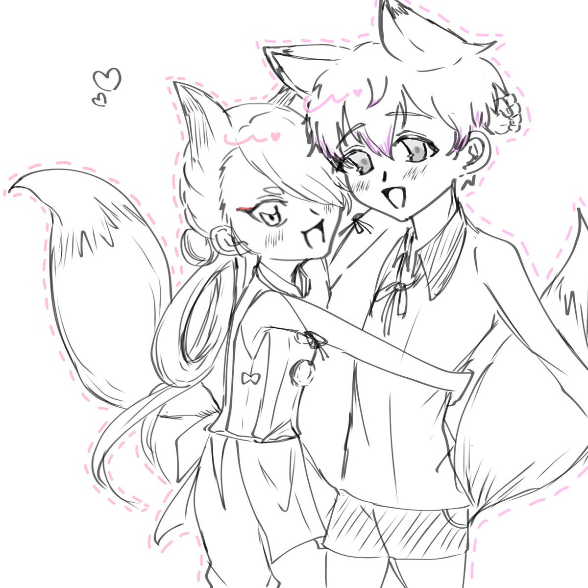 22b6k's tweet photo. 🦊🩷 https://t.co/KrF8zlKGoC