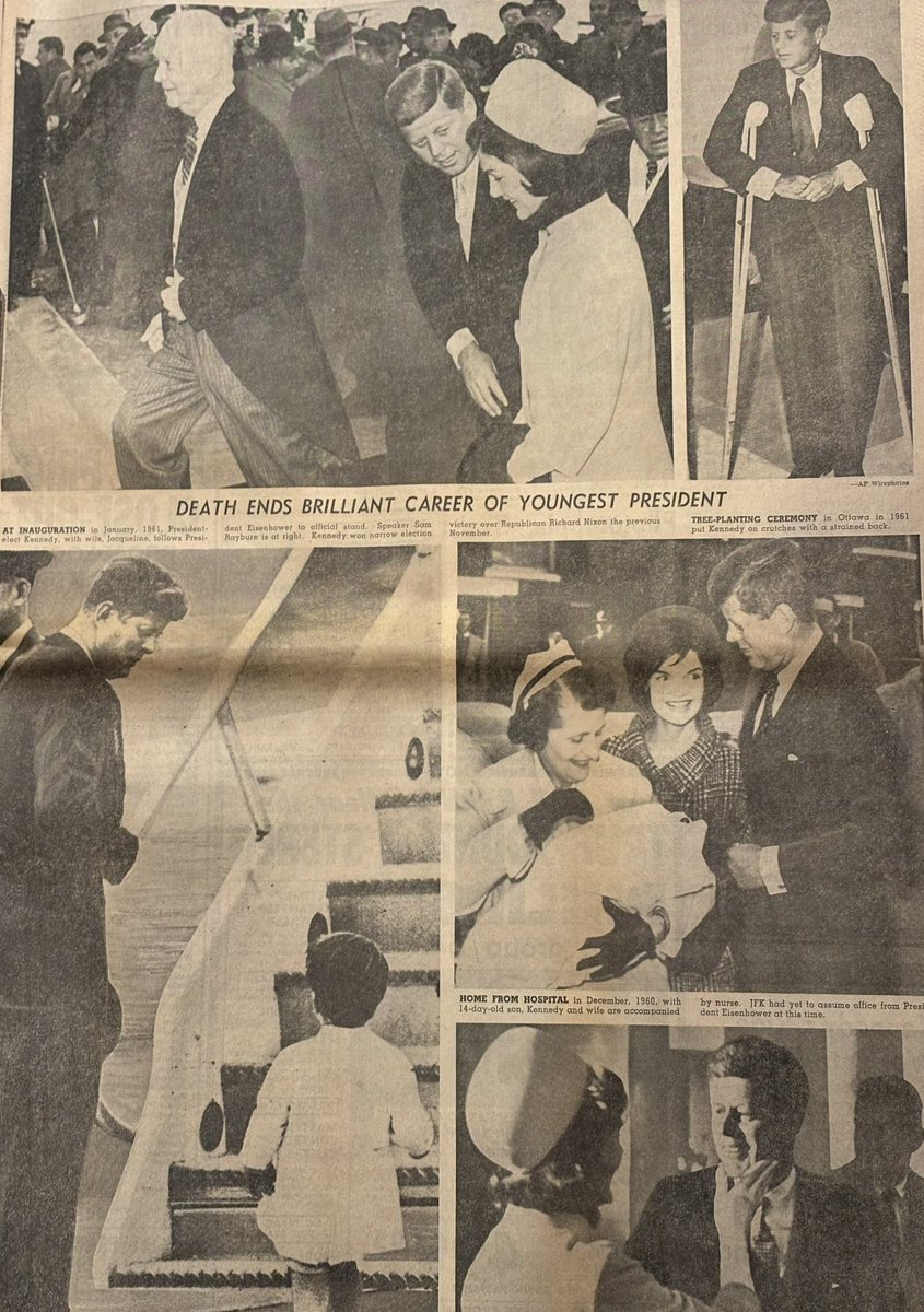 PRESIDENT JOHN F. KENNEDY ASSASSINATED. November 22, 1963 - 61st Anniversary. Rest In Peace!