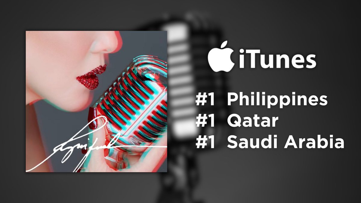 StarMusicPH's tweet photo. REIGNING IN THE PHILIPPINES AND BEYOND 👑

#REGINIFIED is now #1 on iTunes in the Philippines, Qatar, and Saudi Arabia! 🙌🏼🙌🏼🙌🏼 Congratulations, @reginevalcasid! 💙❤️

Order here: 🎧 https://t.co/GCQlVdpKcH

#RegineVelasquez #StarMusicPH https://t.co/zdP673zJJt