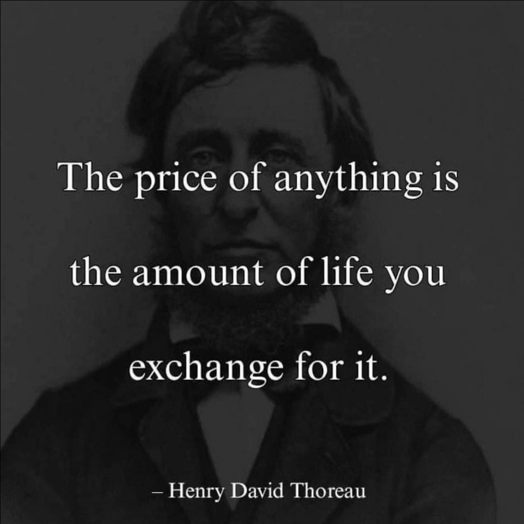 Today's #lifegyaan is by Henry David Thoreau (July 12, 1817 – May 6, 1862) was an American naturalist, essayist, poet, and philosopher. A leading transcendentalist, he is best known for his book Walden, a reflection upon simple living in natural surroundings, and his essay...