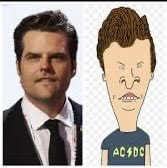 ladybugheidi's tweet photo. @GingerLGaetz Your husband may be the only person in America who resembles both Beavis and Butthead - and is somehow outclassed by both of them, too. https://t.co/h9UQIq3xs0