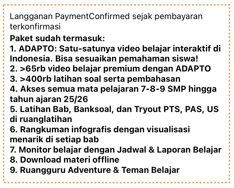 sharing ruang guru, pahamify tweet media