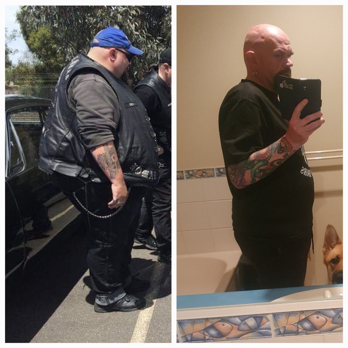 dexta73's tweet image. Nearly 100kgs lighter