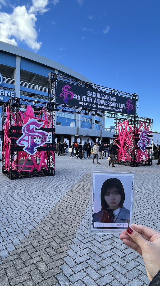 着弾!🌸
