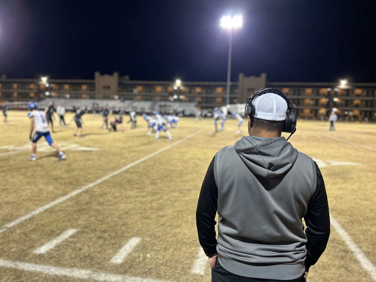 FINAL

Class 3A semifinals

(1) St. Michael’s 46
(5) N.M. Military 7

Joey Fernandez has his team back in the state finals, fourth year in a row. Horsemen (12-0) will face Saturday’s Robertson-Dexter winner.