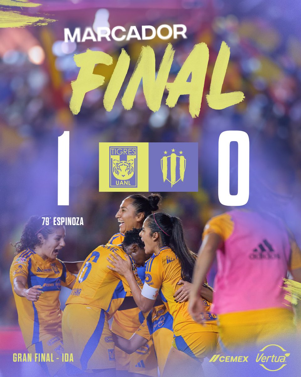 TigresFemenil's tweet photo. Terminan los primeros 90 minutos de esta Gran Final con ventaja para las Amazonas.

Marcador @CEMEXMx.

#SiempreContigo 👊
#EstoEsTigresFemenil 🐯 https://t.co/mNswkeJywW