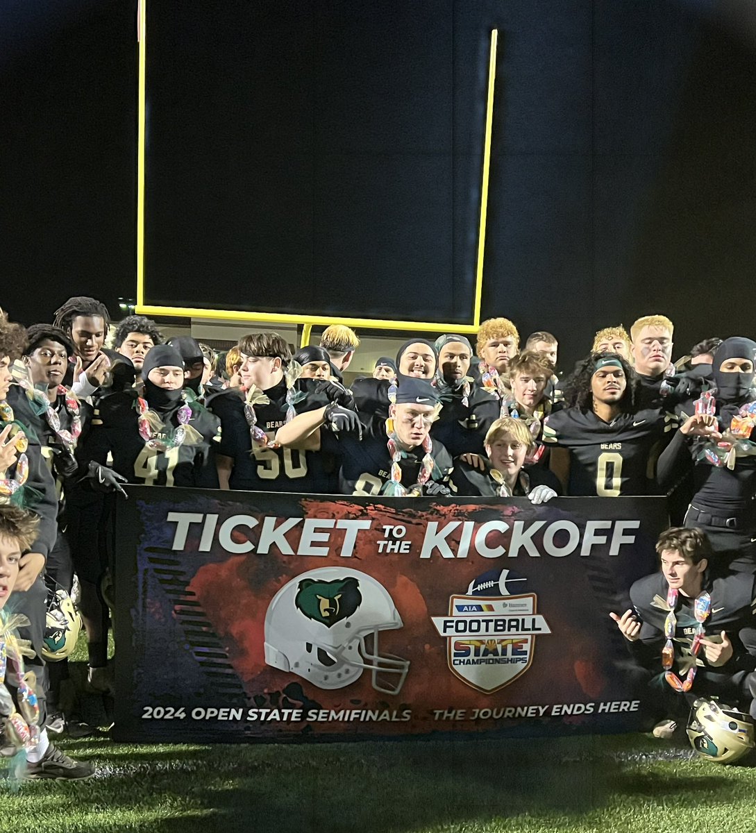 David Hines (@davidhinesaz) on Twitter photo Basha punches their ticket to the Open State semi-finals.
<a href="/BashaAthletics/">Basha HS Athletics</a> <a href="/MarquesReischl/">Marques Reischl</a>
<a href="/CUSDAthletics/">CUSDAthletics</a>
<a href="/AZPreps365/">AZPreps365</a> Basha punches their ticket to the Open State semi-finals.
<a href="/BashaAthletics/">Basha HS Athletics</a> <a href="/MarquesReischl/">Marques Reischl</a>
<a href="/CUSDAthletics/">CUSDAthletics</a>
<a href="/AZPreps365/">AZPreps365</a>