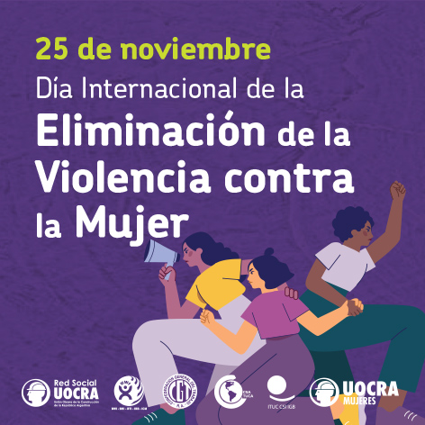 uocra's tweet photo. 📣 25 de Noviembre - Día Internacional de la Eliminación de la Violencia contra la Mujer

🌎 La violencia de género afecta a mujeres y niñas en todo el mundo, con cifras alarmantes: 1 de cada 3 mujeres sufre o sufrirá violencia a lo largo de su vida.

📣 Compartí este mensaje https://t.co/3frnXhE1pf