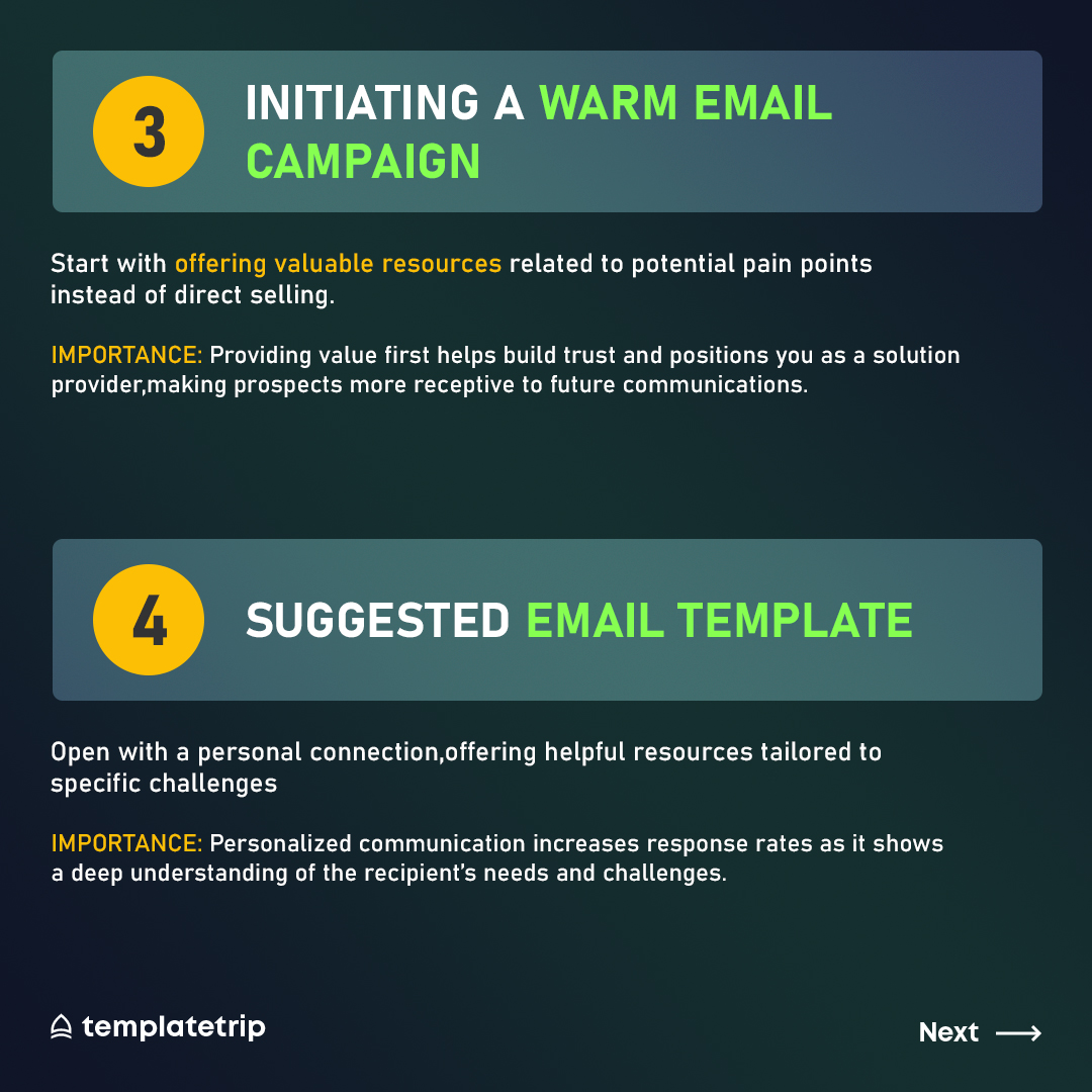 5 Steps To master Email Outreach 

✅ Creating an intent lead list
✅ Email verification
✅ Initiating a warm email campaign
✅ Suggested email template
✅ Automating personalized video

#EmailOutreach #MarketingTips #BusinessGrowth #NetworkingSkills #ColdEmail #EmailMarketing
