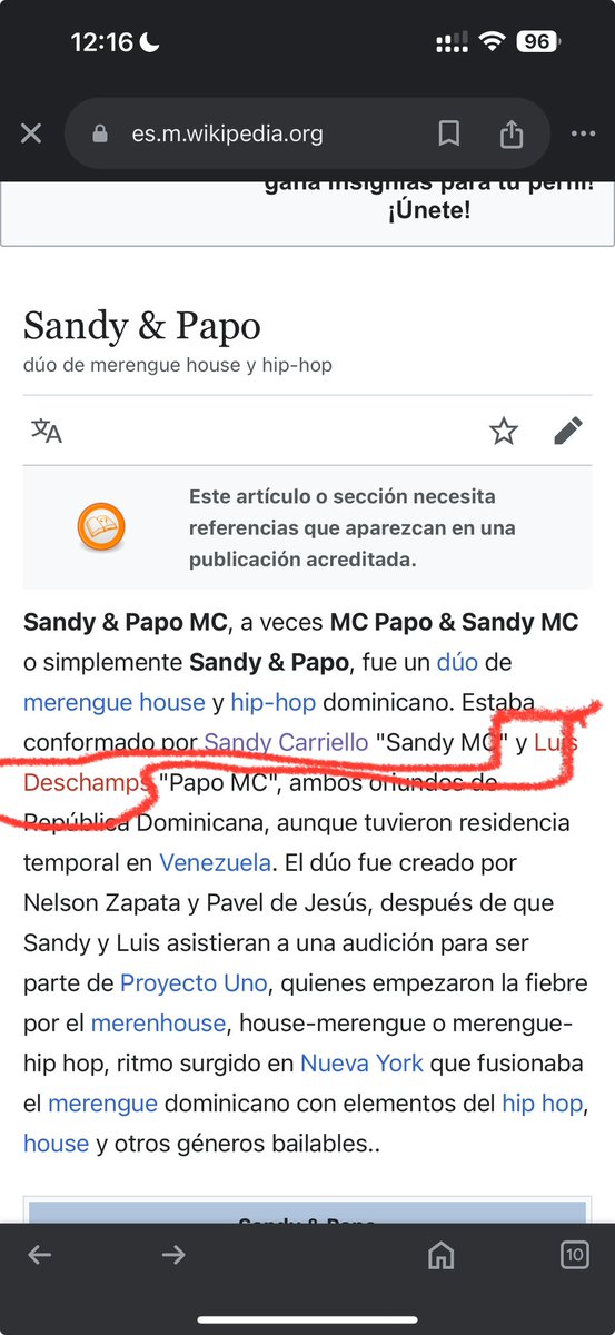 No puedo con el hecho de que nadie ha escrito el artículo biográfico de Papo MC, estamos fallando como generación.