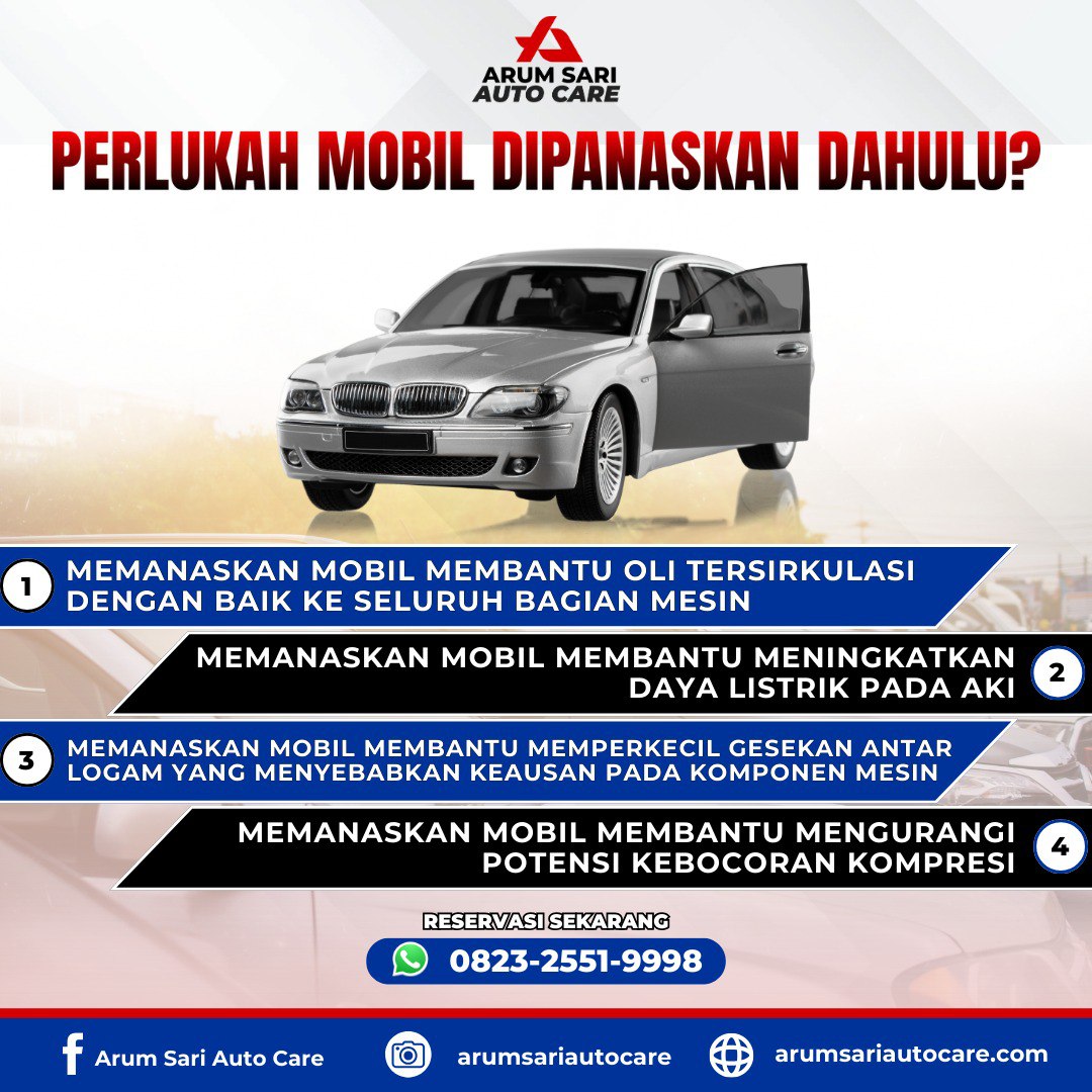 arumsariautocar's tweet image. Perlukah Memanaskan Mobil Sebelum Digunakan? 🚗🔥

💡 Rawat mobil Anda mulai dari kebiasaan kecil seperti ini!
📞 Hubungi kami untuk servis lengkap di Arum Sari Auto Care.
📲 0823-2551-9998

#ArumSariAutoCare #TipsMobil #PerawatanMobil #MemanaskanMobil #MobilPrima