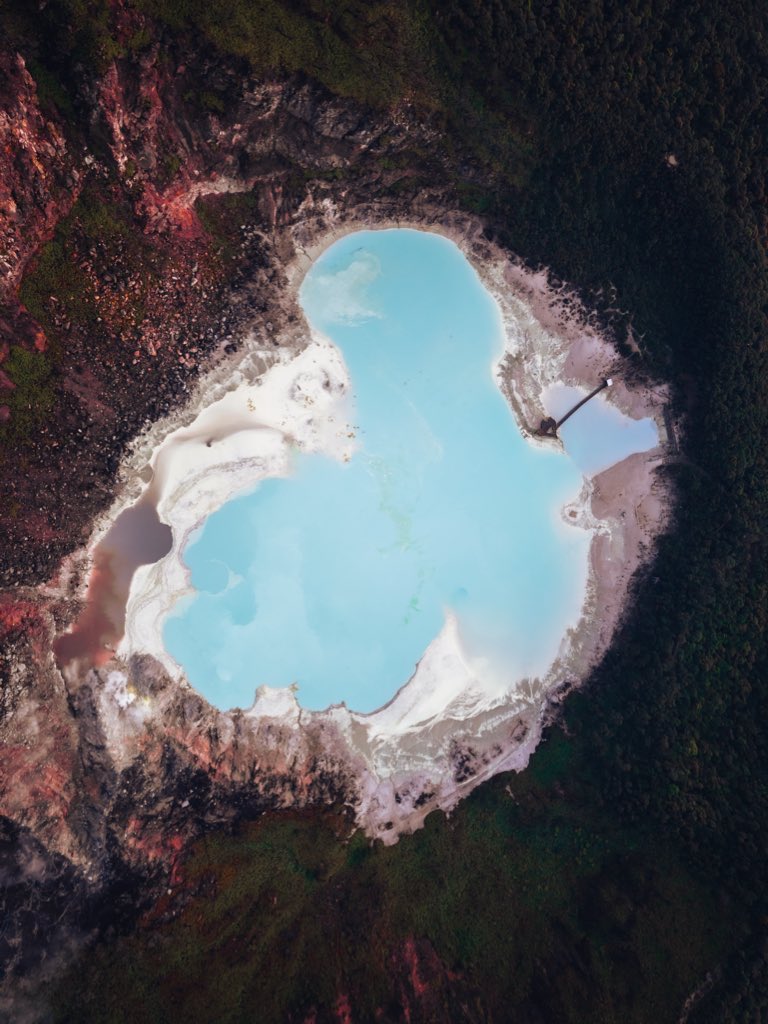 Exploring otherworldly realms with the <a href="/DJIGlobal/">DJI</a> Air 3S 🌋