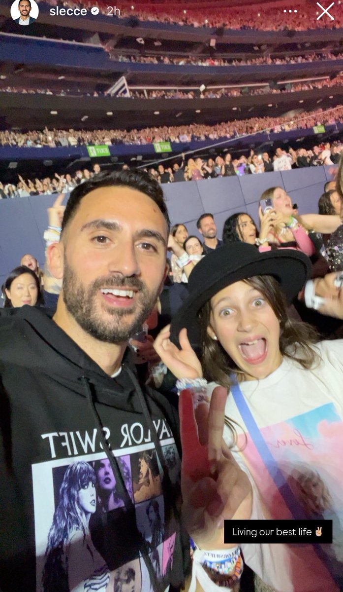 #ONpoli 

Stephen Lecce also at Taylor Swift tonight… where are all of the right wing accounts losing their minds?