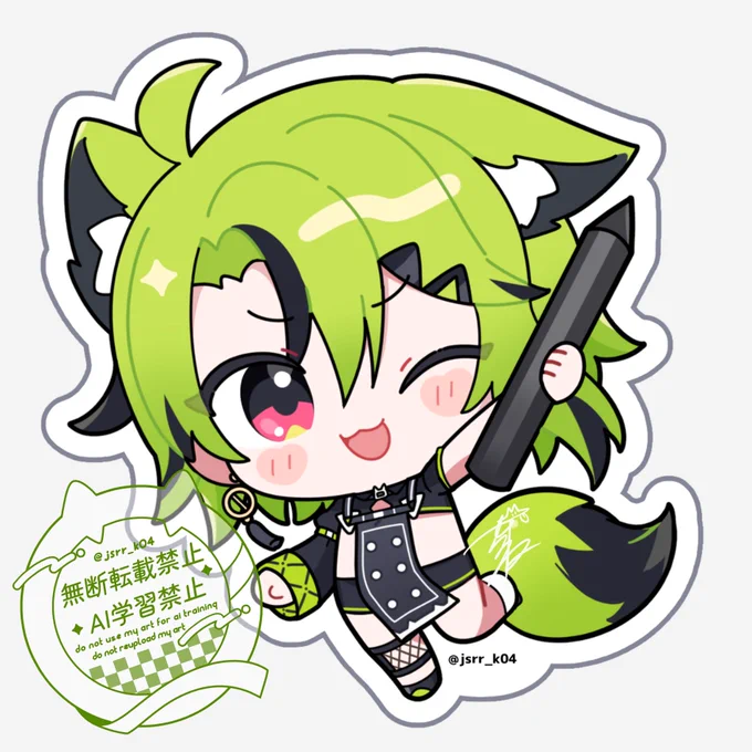 「今日もがんばるぞーっ 」#創作 
