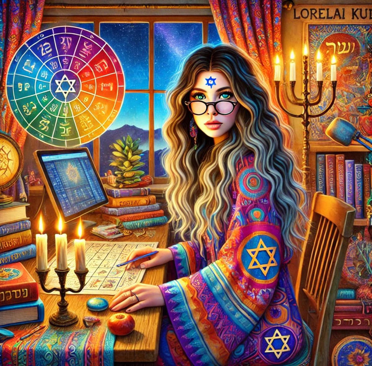 Astrolojew's tweet photo. This is what #ChatGPT thinks I look like at work. https://t.co/e65O7eIytJ