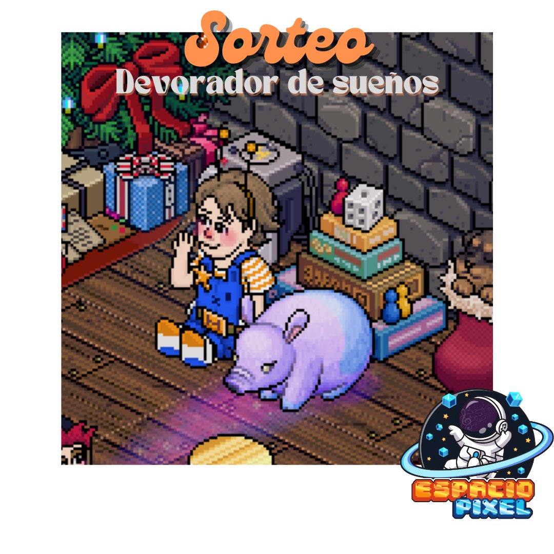 👾 Sorteo de nuevo rare 👾

🌟 Devorador de sueños iridiscentes 🌟

☃️ Follow y RT 🔄 

Y comenta que quieres de navidad. 🧑‍🚀🪐🚀