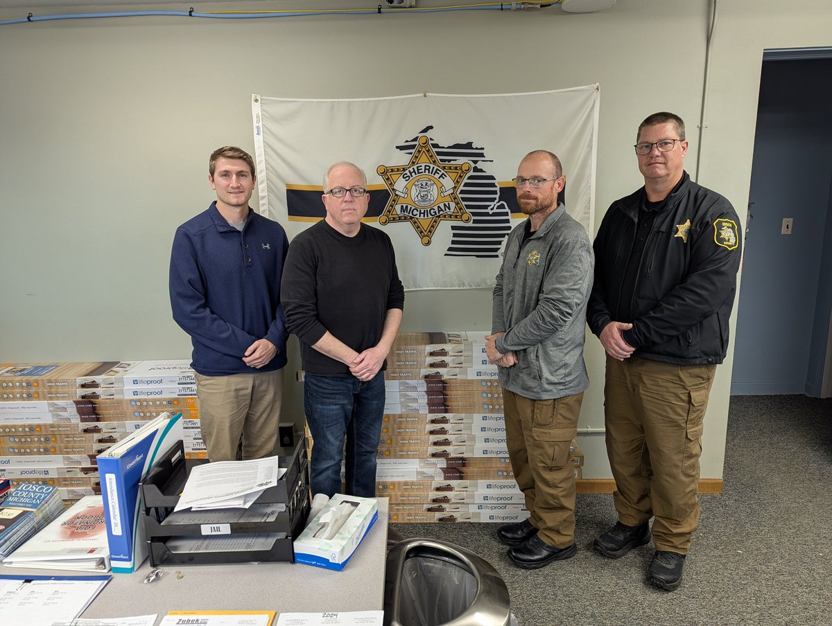 NDTCCenter's tweet photo. Region 1, the Midwest Regional De-escalation Center at Wayne State University of Detroit, completed two back-to-back two-day Principles &amp; Practices trainings at Iosco County Sheriff's Office, MI., November 18-21, 2024. https://t.co/kzzvkwrmu7