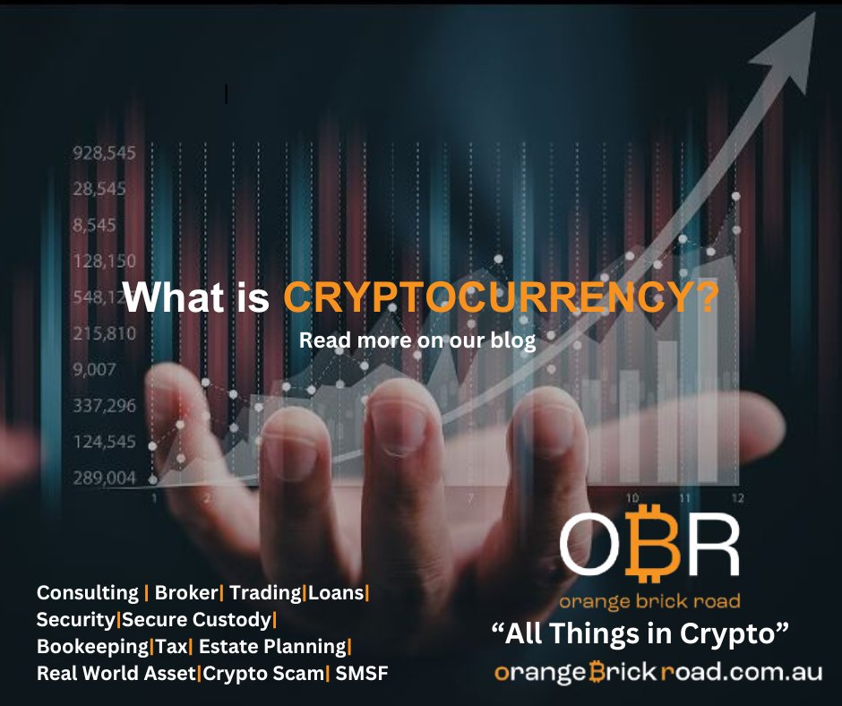 OBR_Training's tweet image. For those of us who are still grappling with the basics, this might be a good one.

What is Cryptocurrency?

Check it out here orangebrickroad.com.au/what-is-crypto…

👉Check out Orange Brick Road&apos;s website:
orangebrickroad.com.au

#WhatIsCrypto #CryptoBasics
#UnderstandingCryptocurrency