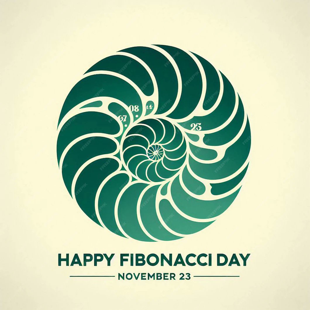 narottamsahoo's tweet image. Happy #FibonacciDay!

Celebrating the genius of #LeonardoFibonacci, whose sequence reveals #nature&apos;s perfect patterns, from spiraling #galaxies to blooming #flowers.

Let’s embrace the #beauty of #math and its endless possibilities in shaping our #world!

@dstGujarat…