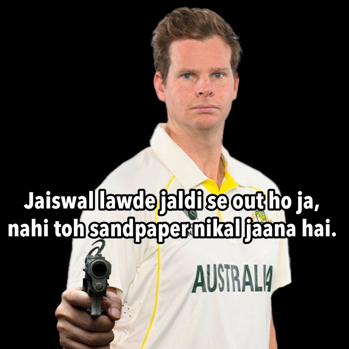 Pavbhaajiii's tweet image. Out hoja jazball, warna ye BKL secret weapon nikalega 
#INDvAUS #sandpaper