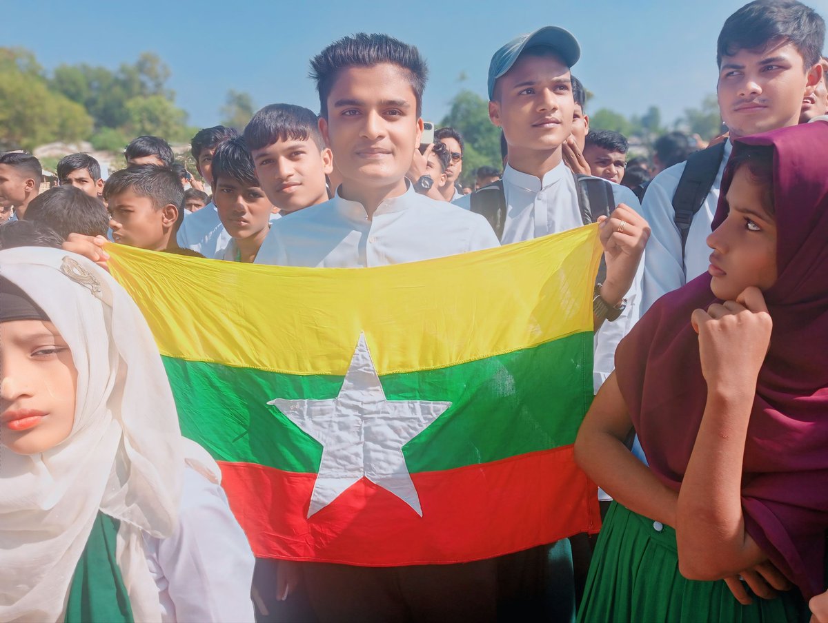 RohingyaS42887's tweet photo. Rohingya Youths Movement for Arkhen. https://t.co/MjZyLmS1t3