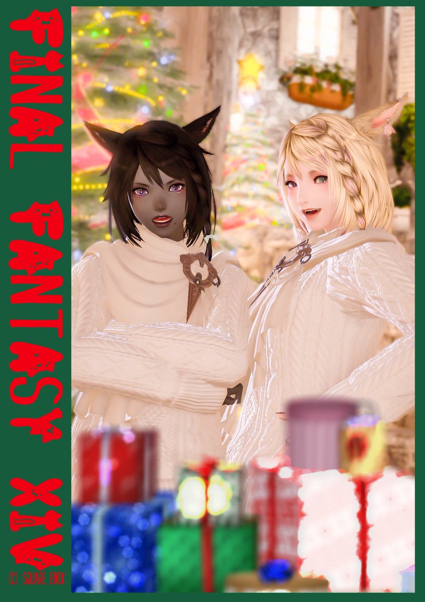 dqx_pochi's tweet photo. おぁよฅ/ᐠ｡ ̮｡ᐟ\ฅ

真っ白コーデ👗💞
ツリーが街にいっぱい置いてあってクリスマスデートな気分を楽しみめましたー🎶
こんないっぱいのクリスマスプレゼント貰ってみたいなぁ🥴

🏷 #studio_EMARU
#FF14 #おはミコ #ミコッテ https://t.co/glg7FCx9dN