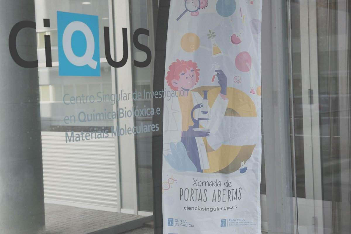 #CiQUSoutreach
🌄Desde primeira hora da mañá e ata o serán, a investigación abre hoxe as súas portas no CiQUS.

🔬#CienciaSingular: A ciencia, de moi preto.

#RedeCIGUS #FondosEuropeos