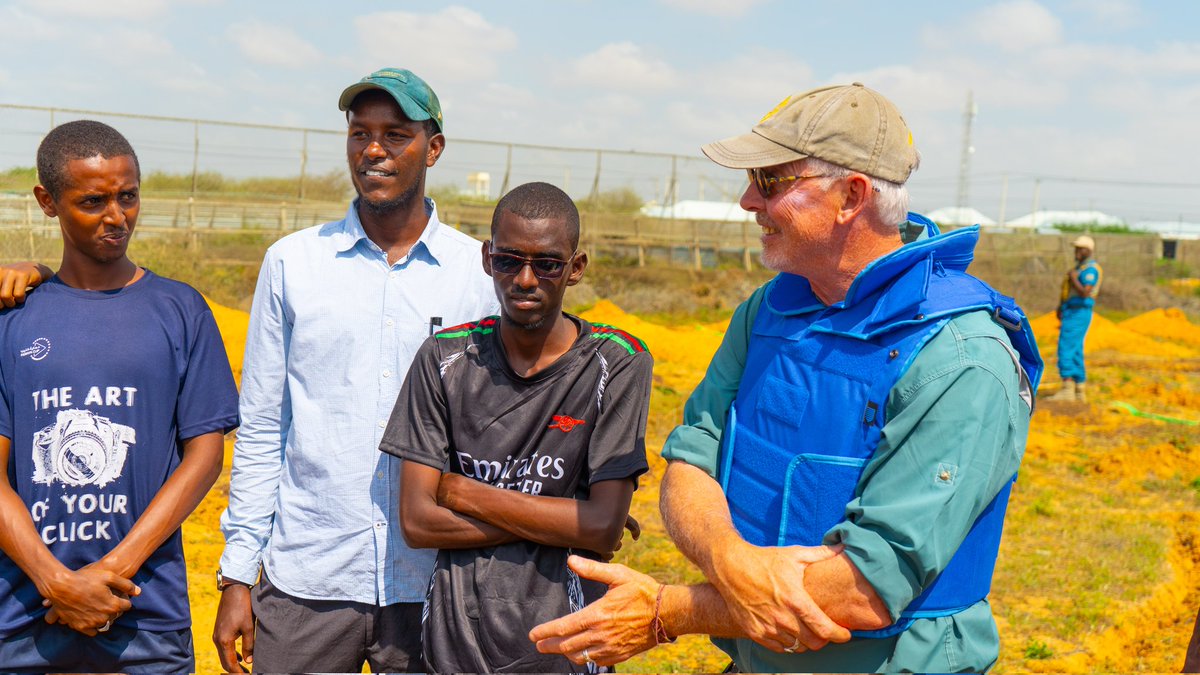 Cumogadishu's tweet image. Regenerative Resilience Design Site Demonstration Training at City University of Mogadishu.