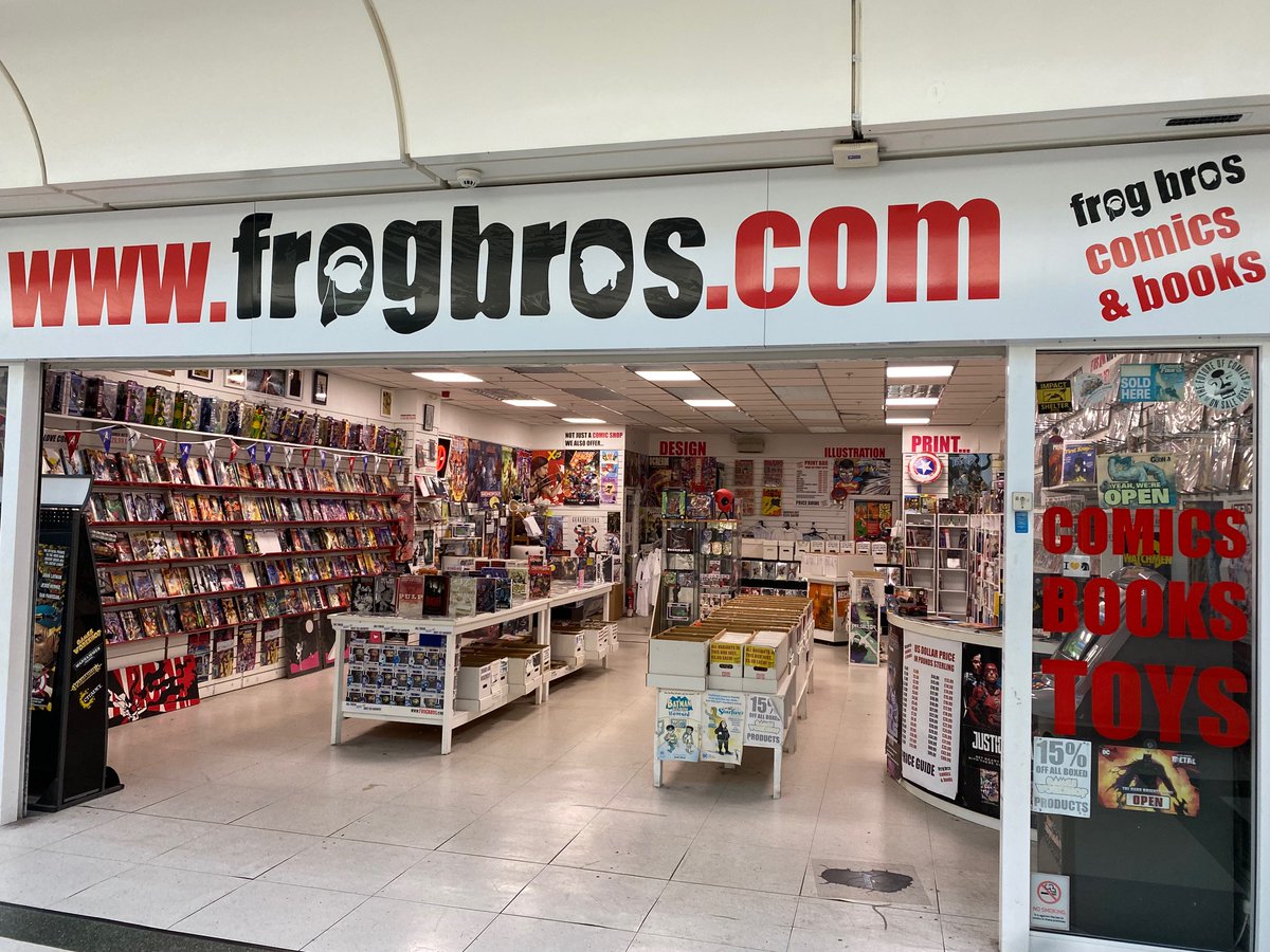 frogbroscomics's tweet photo. Folks WE ARE OPEN!
https://t.co/UPxWElqmus
Not gonna let a bit of wind and rain stop you from visiting are you?
#shoplocal #bravethestorm #LoveComics #retailtherapy #wrapupwithagoodbook #LCS #LocalComicShop #ComicBooks #escapism #ComicsBournemouth #ComicsBoscombe #WeAreOpen https://t.co/fgKhRJUDSF
