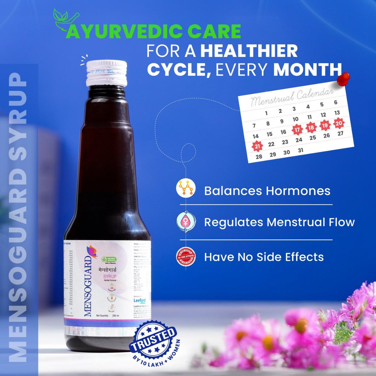 Dear Irregular Periods,
Meet your nightmare for a smooth sailing period!