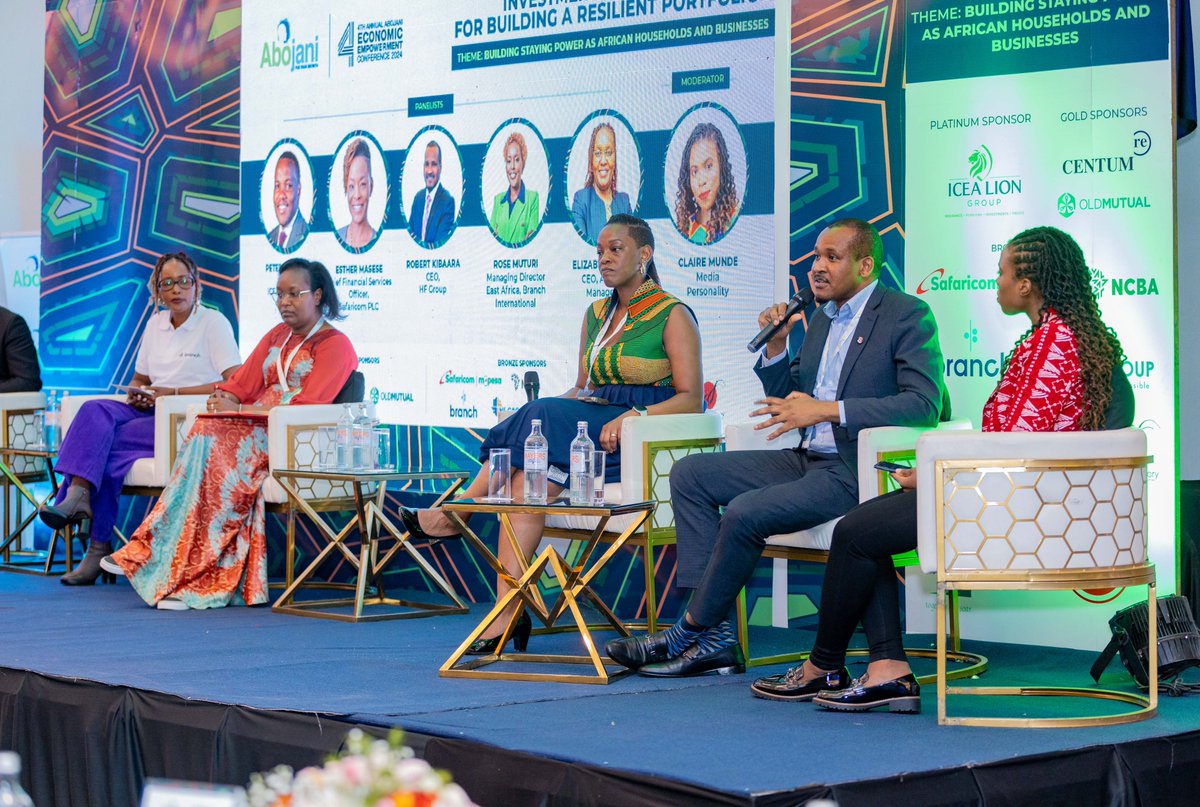 TheAbojani's tweet photo. 1st panel was a blast! Huge shoutout to our awesome moderator @ClaireDuDieu

#EconomicEmpowermentKE #StayingPowerKE #Abojani4thEEC24 https://t.co/y6uf0yUmKj