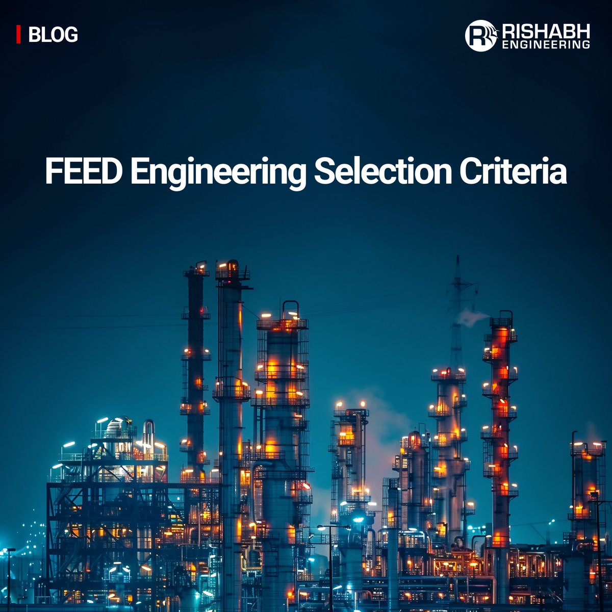 RishabhEng's tweet image. Choose the right multidisciplinary partner for your FEED project. Make informed decisions for industrial success with Rishabh Engineering. #MultidisciplinaryEngineering #FEED #RishabhEngineering
