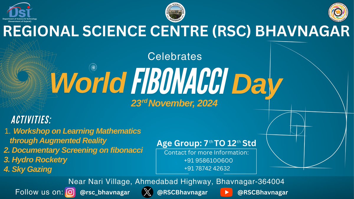 krupaba_pa67368's tweet image. November 23 is celebrated as #Fibonacciday to honors mathematicians #Leonardo.A Fibonacci sequence is a series of numbers where a number is the sum of the 2 numbers before it.oneof the beauties of the #Fibonaccisequence is that the series is evident all over the #naturalworld