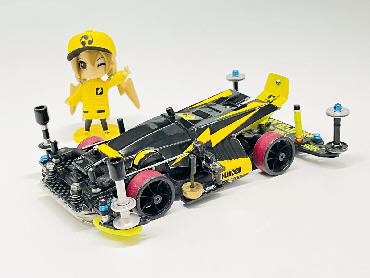 「参加マシン準備完了FMARサンドラ#長崎ミニ四駆最強決定戦#ミニ四駆#mini4」|ハラダユーイチのイラスト