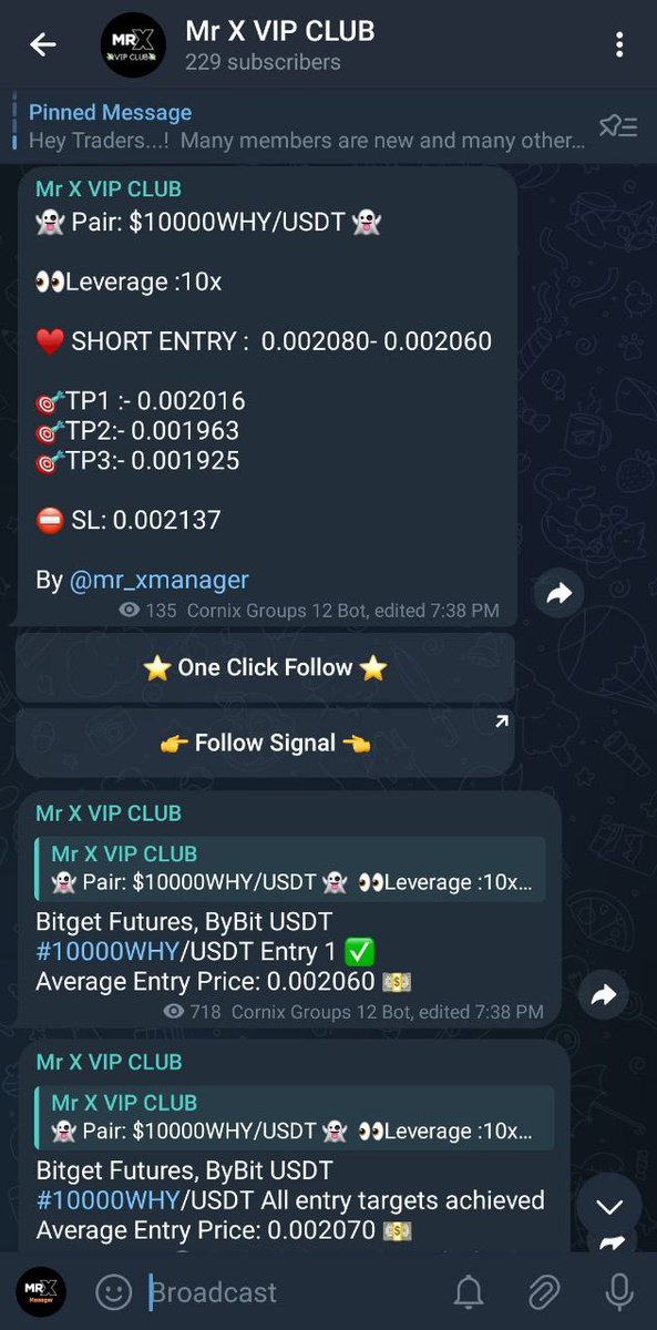 mr_xtraders's tweet photo. #10000WHY/USDT hit 0.001813$ from 0.002072$ 🔝😄

125%+ CLEAR PROFIT 💵 only with 10x leverage 🥰 

What are you waiting for Join now 🔗 https://t.co/bPvp4vJR3g

$TRIAS $DAG $MAN $MUBI
$ALEPH $ROUTE $TARA $MBD $IDEA $UOS $ORN $DMTR $BOSON https://t.co/NkJDWDK2TR