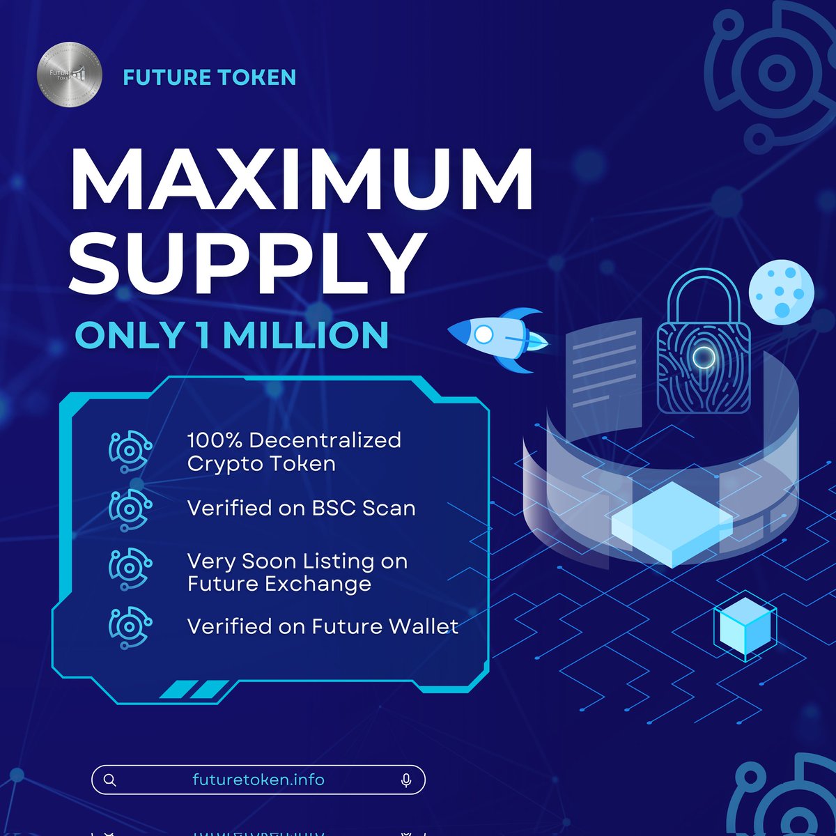 MyFutureToken's tweet photo. Very soon listing on Future Exchange @MyfExchange #FTR #FutureToken #listing #FutureExchange $FTR #Bullish https://t.co/KPIXMK4cBO