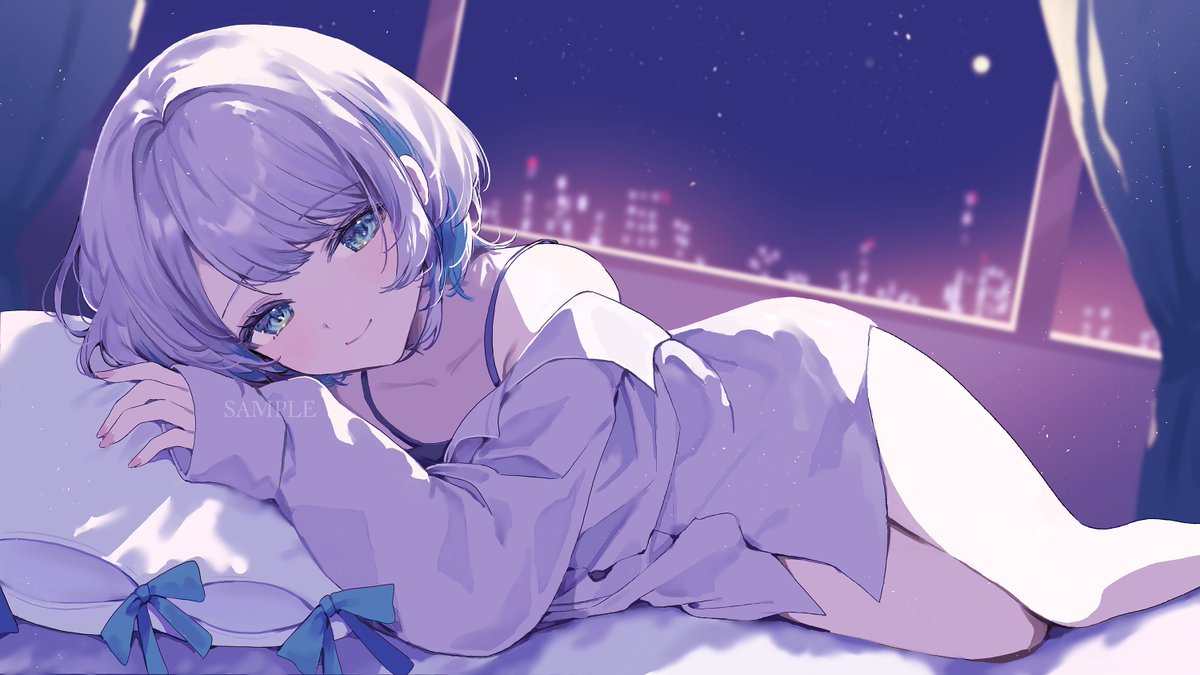 「╭━━━━━━━━━╮      お仕事のお知らせ╰━━━━v━━━━╯  殊座」|街風ふーな໒꒱ C102通販中のイラスト