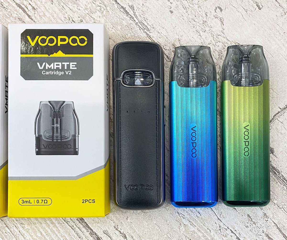 vape_world_'s tweet image. V MATE E・INFINITY🤗VMATEシリーズは味が良く液漏れは最小限に抑えられたPodvape。コンパクトサイズでバッテリーも長持ちなおすすめ商品です。近日中に別カラーの再入荷もありますのでVAPEスタートする方も2台目用としてもかなりおすすめな逸品です。

#voopoo #vmate #電子タバコ #立川 #東京 #CBD