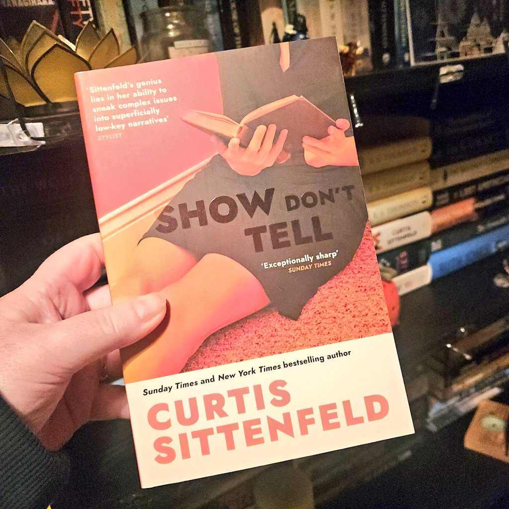 FranMcBookface (@franmcbookface) on Twitter photo My post didn't appear until 7pm last night but it was totally worth the wait...
Look at this beauty 🤩
Huge thanks to <a href="/sarabethsbooks/">Sara Roberts</a>
for a copy of Show Don't Tell from
the legendary <a href="/csittenfeld/">Curtis Sittenfeld</a>
This collection of short stories is out 27 Feb My post didn't appear until 7pm last night but it was totally worth the wait...
Look at this beauty 🤩
Huge thanks to <a href="/sarabethsbooks/">Sara Roberts</a>
for a copy of Show Don't Tell from
the legendary <a href="/csittenfeld/">Curtis Sittenfeld</a>
This collection of short stories is out 27 Feb