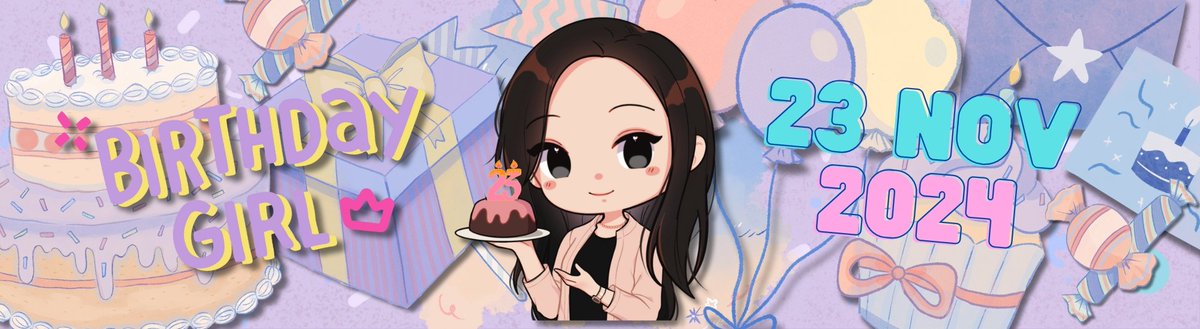 dimpleshi_'s tweet photo. [ BIWA BIRTHDAY PROJECT ]
presented by JMT2

Dalam rangka perayaan birthday Biwa pada hari ini, kami menyiapkan beberapa project untuk memeriahkan acara pada hari ini✨️🎊

@queenofcentaur
#CheersTo23Years

-a thread https://t.co/GzNuAs6A5I
