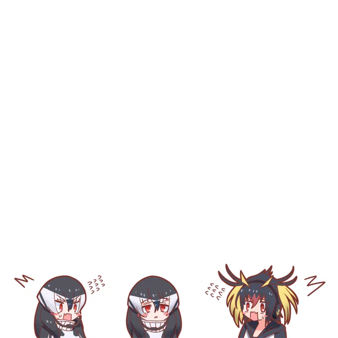 「ダレダオマエハー!?」「フタリイルー!?」 #けもフレ3 