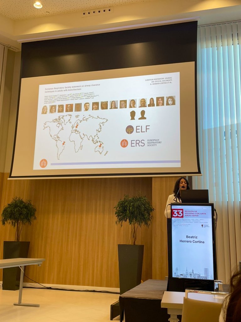 Victoria Alcaraz (@vic_alcaraz) on Twitter photo <a href="/Beika_Physio/">Beatriz Herrero</a> presentando los resultados de la Task Force sobre técnicas de drenaje en bronquiectasias. Enorme el trabajo realizado.
#33ReuniónInvierno <a href="/FISIOSEPAR/">Fisioterapia SEPAR</a> <a href="/SeparRespira/">SeparRespira</a> <a href="/Beika_Physio/">Beatriz Herrero</a> presentando los resultados de la Task Force sobre técnicas de drenaje en bronquiectasias. Enorme el trabajo realizado.
#33ReuniónInvierno <a href="/FISIOSEPAR/">Fisioterapia SEPAR</a> <a href="/SeparRespira/">SeparRespira</a>