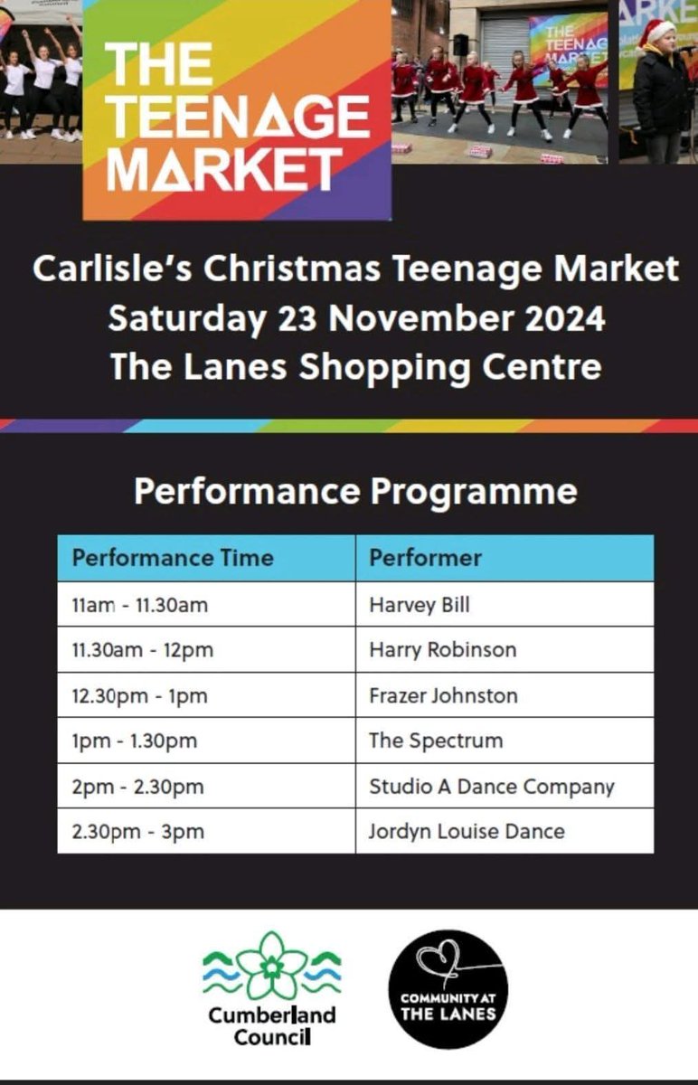 Music is about to start at #teenagemarket <a href="/TheLanesSC/">The Lanes Shopping</a>

Come check out some promising musicians 🎶 

<a href="/CumberlandCoun/">Cumberland Council</a>
